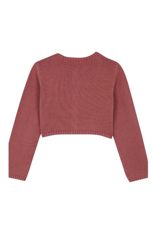 Cardigan - Rosa scuro