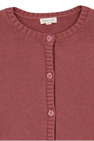 Cardigan - Rosa scuro