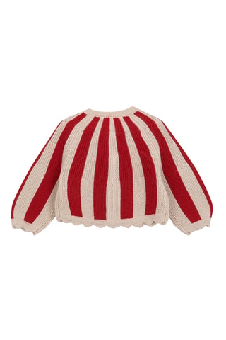 Cardigan in lana - Beige