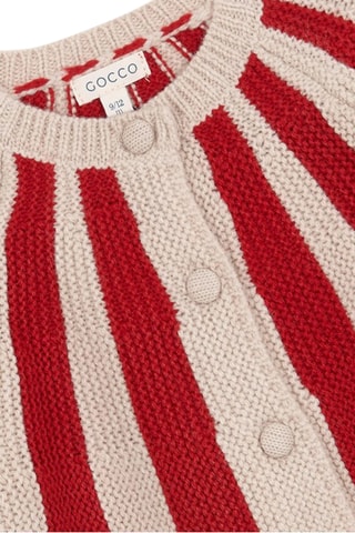 Cardigan in lana - Beige