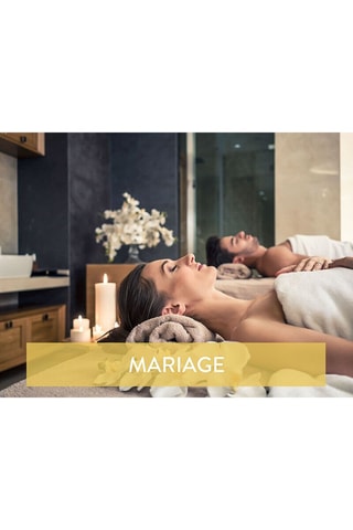 Coffret Massage pour 2 et accès au spa pour jeunes mariés - 39 mois