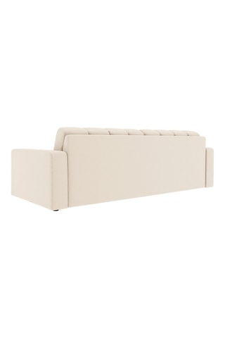 Canapé Yohan - Beige - 4 places - En tissu structuré