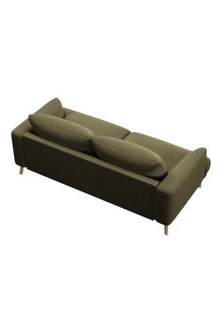 Canapé Margot - Vert - 2 places - Toucher velours