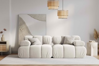 Canapé modulable Tropea Beige clair