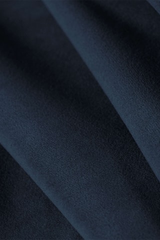 Pouf Louis - Bleu roi - Toucher velours