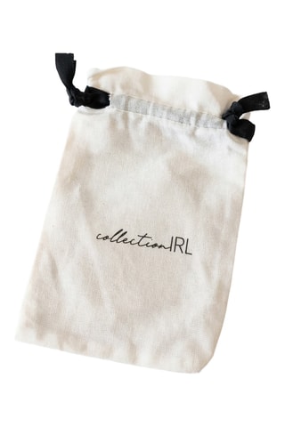 Pochette in seta - Bianco