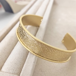 Bracciale bangle - Ottone placcato oro	