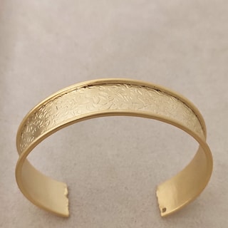 Bracciale bangle - Ottone placcato oro	