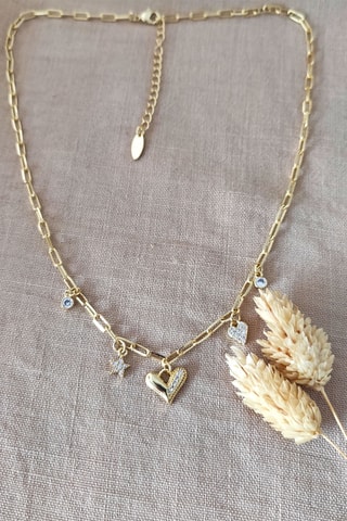 Collana - Placcato oro giallo