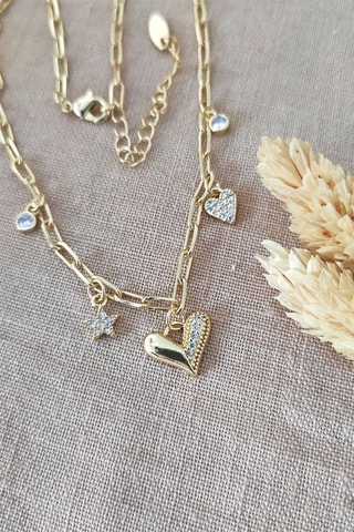 Collana - Placcato oro giallo