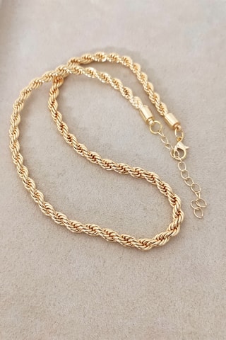 Collana - Placcato oro giallo