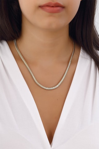 Collana laminato oro fino