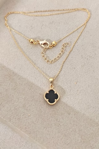 Collana laminato oro fino - Madreperla
