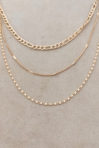 Collana laminato oro fino
