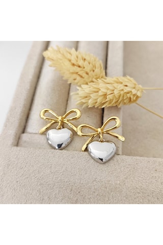 Orecchini laminato oro fino