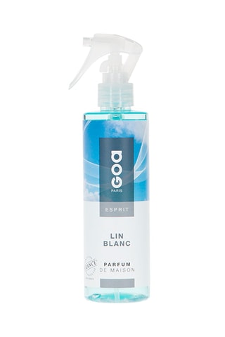 Ambientador con vaporizador Lino blanco - 250 ml