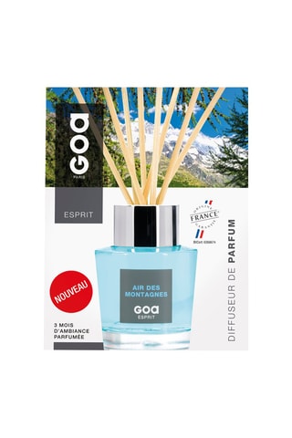 Ambientador de varillas Goatier Esprit - Aire de montaña - 200 ml
