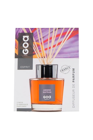 Ambientador de varillas Goatier Esprit - Ámbar y azafrán - 200 ml