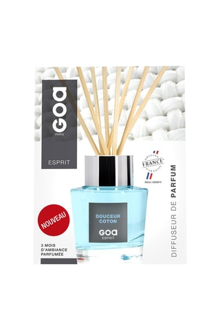 Ambientador de varillas Goatier Esprit - Algodón suave - 200 ml