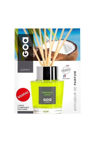 Ambientador de varillas Goatier Esprit - Coco tropical - 200 ml