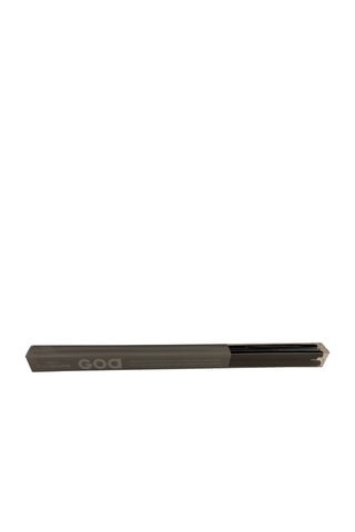 3 x 7 varillas de ratán - Negro