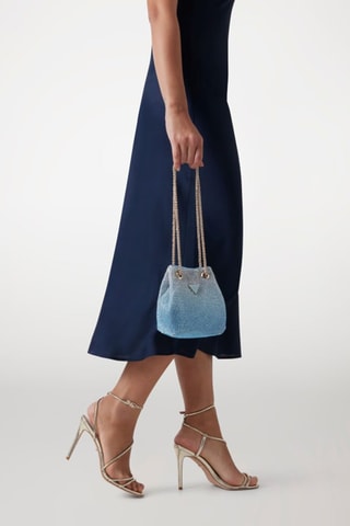 Sac seau Zalina - Ciel - Guess