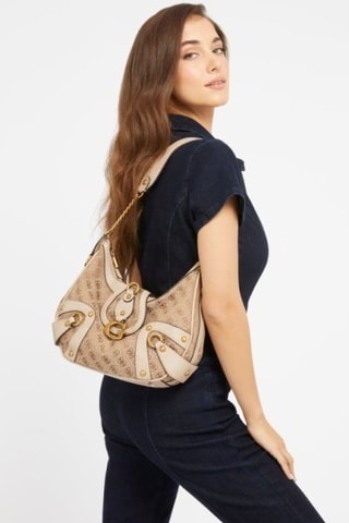 Sac porté épaule Gloss Vintage - Nude