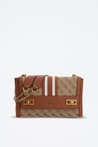 Sac porté épaule Katey - Camel - Guess