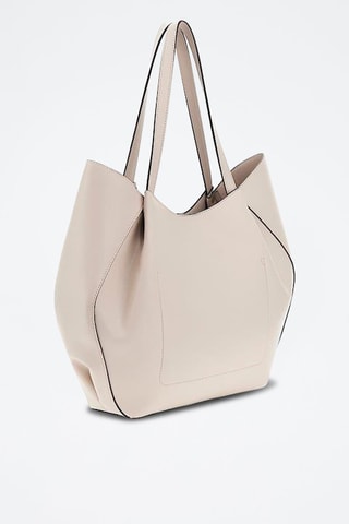 Sac porté épaule et pochette Amorette - Taupe - Guess