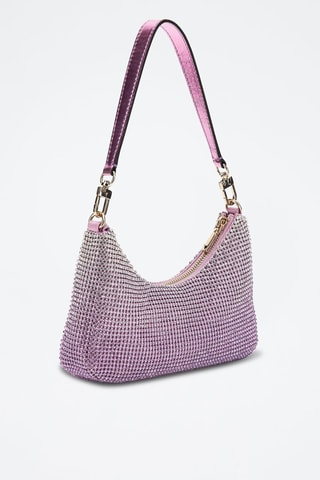 Sac porté épaule Zalina - Mauve - Guess