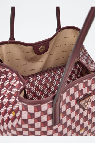 Sac porté épaule Wave - Bordeaux - Guess