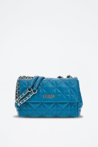 Sac porté épaule Elaian - Bleu pétrole - Guess
