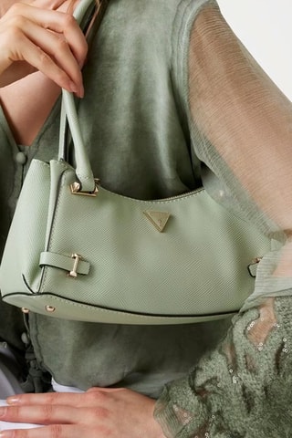 Sac porté épaule Rosalba - Vert d’eau - Guess