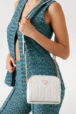 Sac bandoulière Aldina - Ecru - Guess