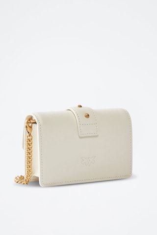 Sac bandoulière en cuir - Blanc