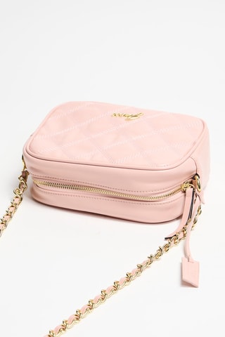 Sac bandoulière en cuir - Rose