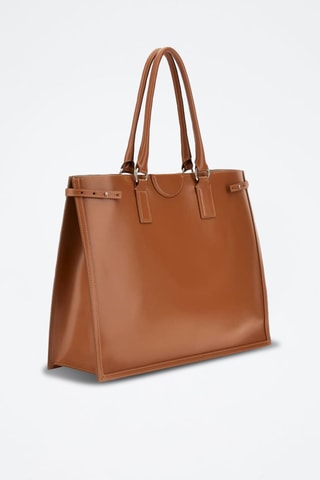 Cabas en cuir Isa - Camel - Guess