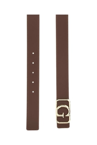 Ceinture réversible en cuir Mietta - Beige - Guess