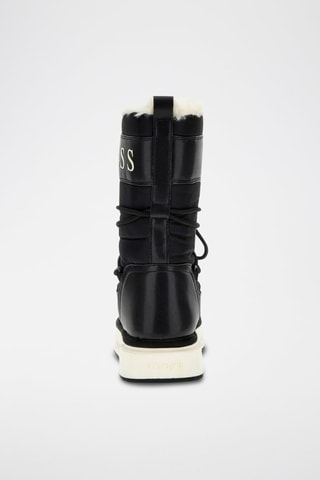 Bottines fourrées plateformes Undelo - Noir