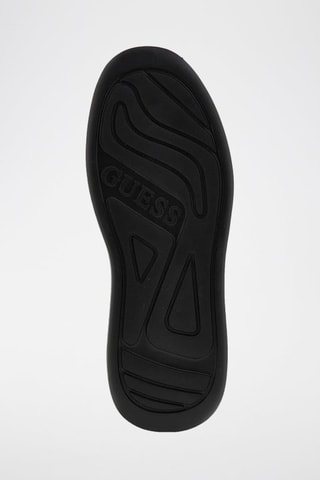 Baskets en cuir de veau Elba - Noir - Guess
