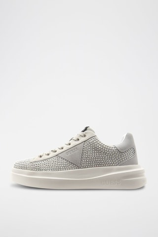 Baskets en nubuck Elbina - Blanc