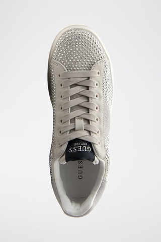 Baskets en nubuck Elbina - Blanc
