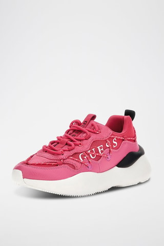 Baskets en cuir - Rose