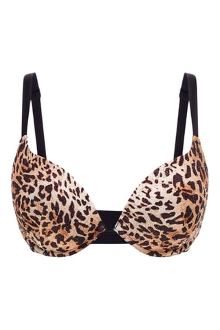 Soutien-gorge push-up Tina - Marron