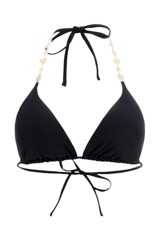 Haut de maillot coques - Noir et doré - Guess
