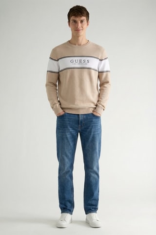 Pull Molt - Gris foncé et rose poudré