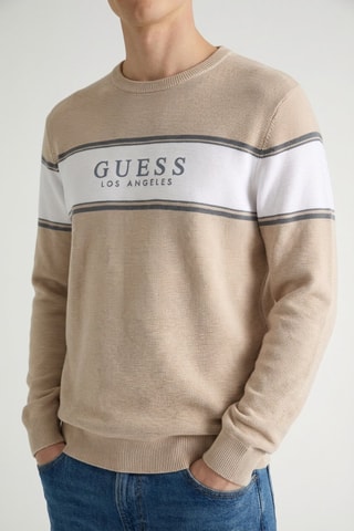 Pull Molt - Gris foncé et rose poudré