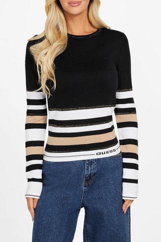 Pull Cindy - Noir et blanc