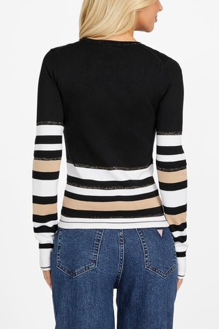 Pull Cindy - Noir et blanc