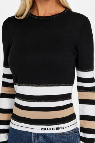 Pull Cindy - Noir et blanc